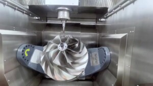 5-axis CNC machining for high-precision metal and plastic components with complex geometries