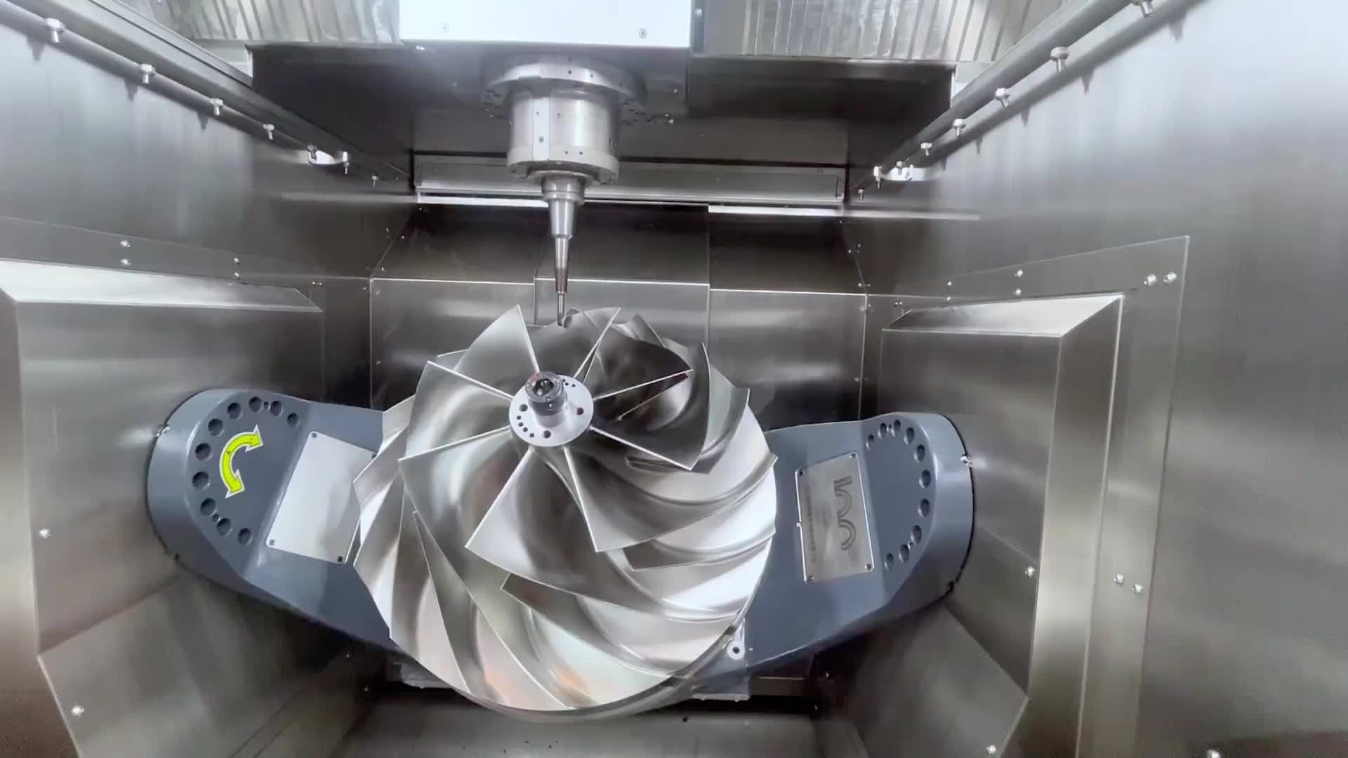 5-axis CNC machining for high-precision metal and plastic components with complex geometries