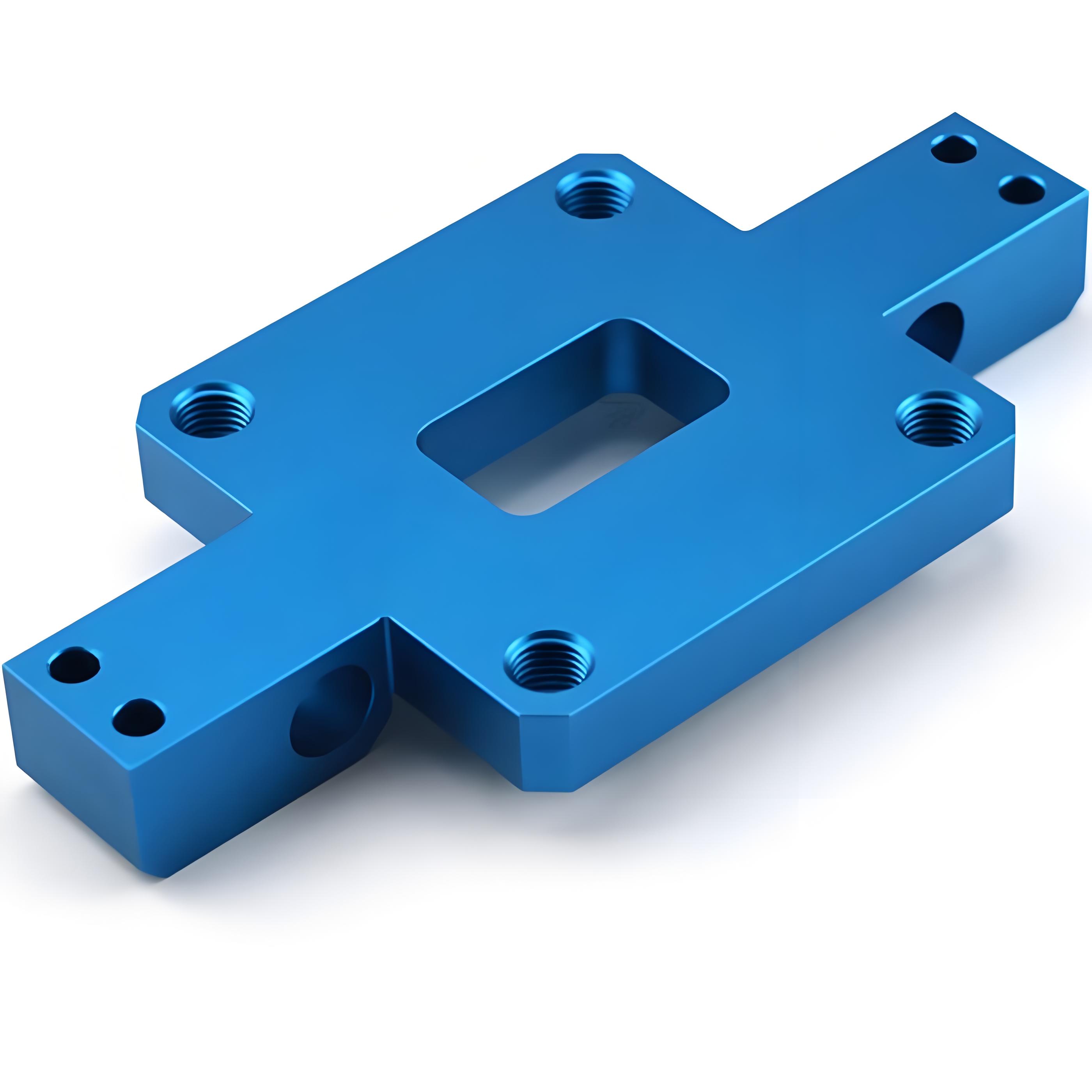 CNC machined metal part showcasing precision machining, smooth surface finish, and high-quality manufacturing process