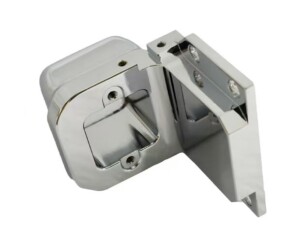 CNC machined brass part with electroplated surface finish for enhanced appearance and corrosion resistance