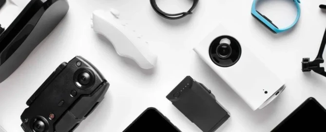 Plastic injection molded parts for consumer electronics applications, showing precision molding, custom design, and high-quality surface finish.