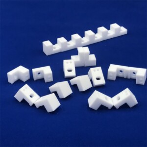 PTFE(Polytetrafluoroethylene) plastic material with excellent chemical resistance and low friction for precision machined components