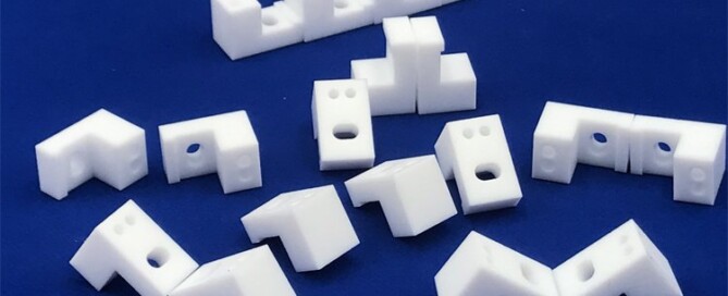 PTFE(Polytetrafluoroethylene) plastic material with excellent chemical resistance and low friction for precision machined components
