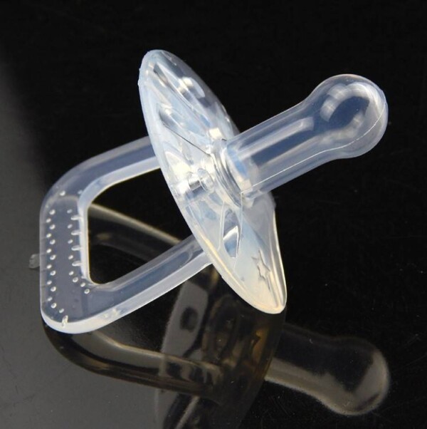 Food-grade silicone parts designed for safe use by babies, produced via injection molding