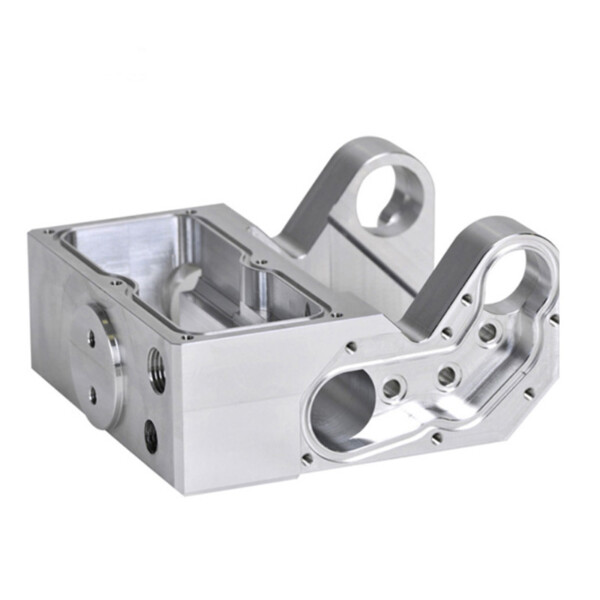 CNC milling part made from metal material, showcasing precision machining and smooth as-machined surface finish.