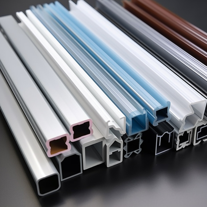 Plastic extrusion process producing high-quality custom profiles and components for industrial applications