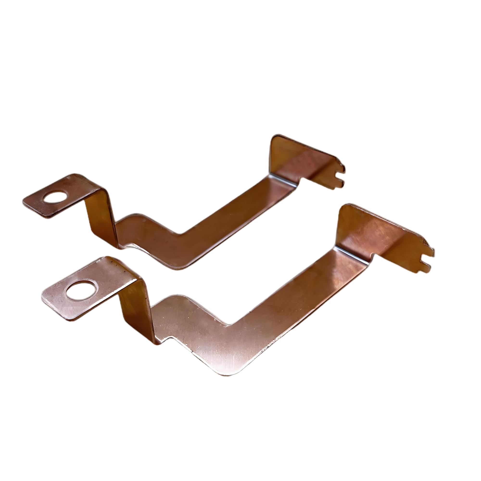 sheet-metal-formed-copper-part Sheet metal formed copper part with precision bending and forming for electrical, industrial, and automotive applications.