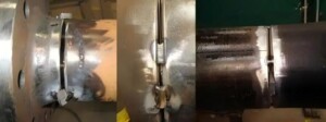 Tack welds applied at multiple positions to maintain alignment and prevent distortion before final welding